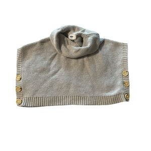 Old Navy Funnel-Neck Capelet Grey Sweater size 2T